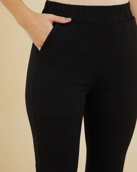 Buy Black Leggings for Women by SOCH Online