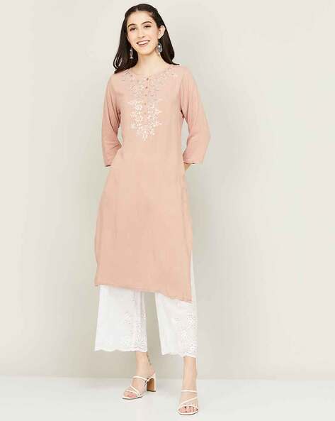 Melange by Lifestyle Women Kurta and Pant Set  Buy Melange by Lifestyle  Women Kurta and Pant Set Online at Best Prices in India  Flipkartcom