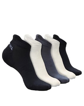 Pack of 5 Ankle-Length Socks