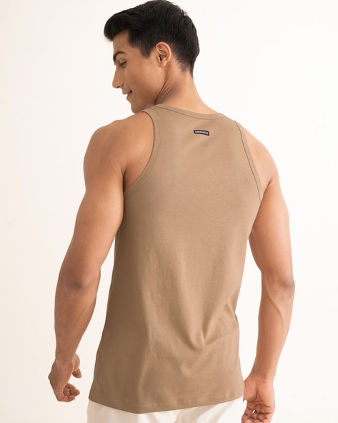 Buy Beige Vests for Men by DAMENSCH Online