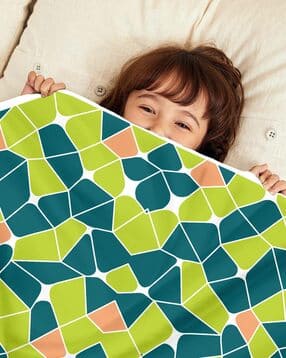 divine casa Geometric Print Reversible Dohar-picture-36