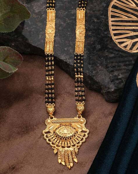 Gold mangalsutra sales 3 tola