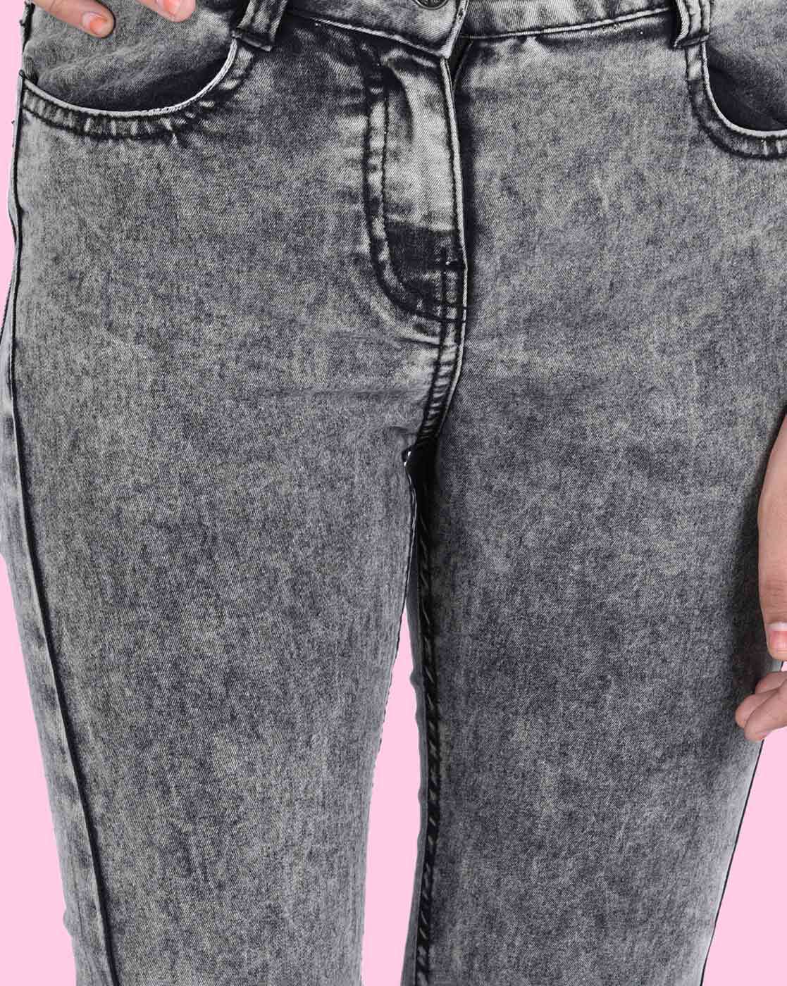 Buy Grey Jeans & Jeggings for Girls by ZALIO Online