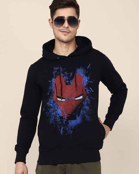 Iron man hotsell hoodie men's