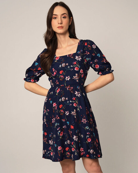 Buy BLACK Dresses for Women by HARPA Online | Ajio.com