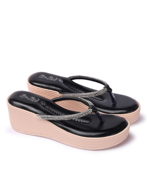 Andre Assous Wedges|women's T-strap Wedge Sandals - Summer 2023 High Heels  Platform Shoes