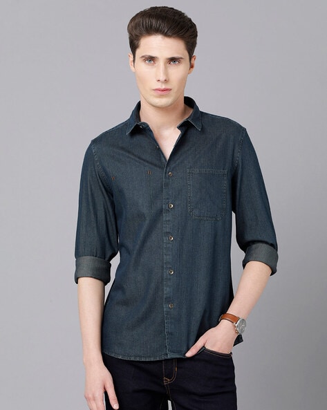 Levis green denim shirt - Gem