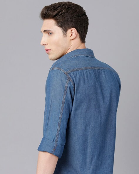 Buy Blue Shirts for Men by Prototype Online