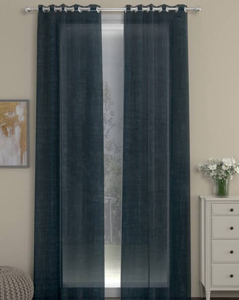 Rosarahome Set of 2 Sheer Door Curtains