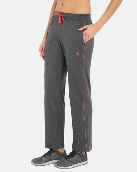 Jockey Women's Regular Fit Cotton Lounge Pants (1301BLCS_Black_S) :  Amazon.in: Fashion