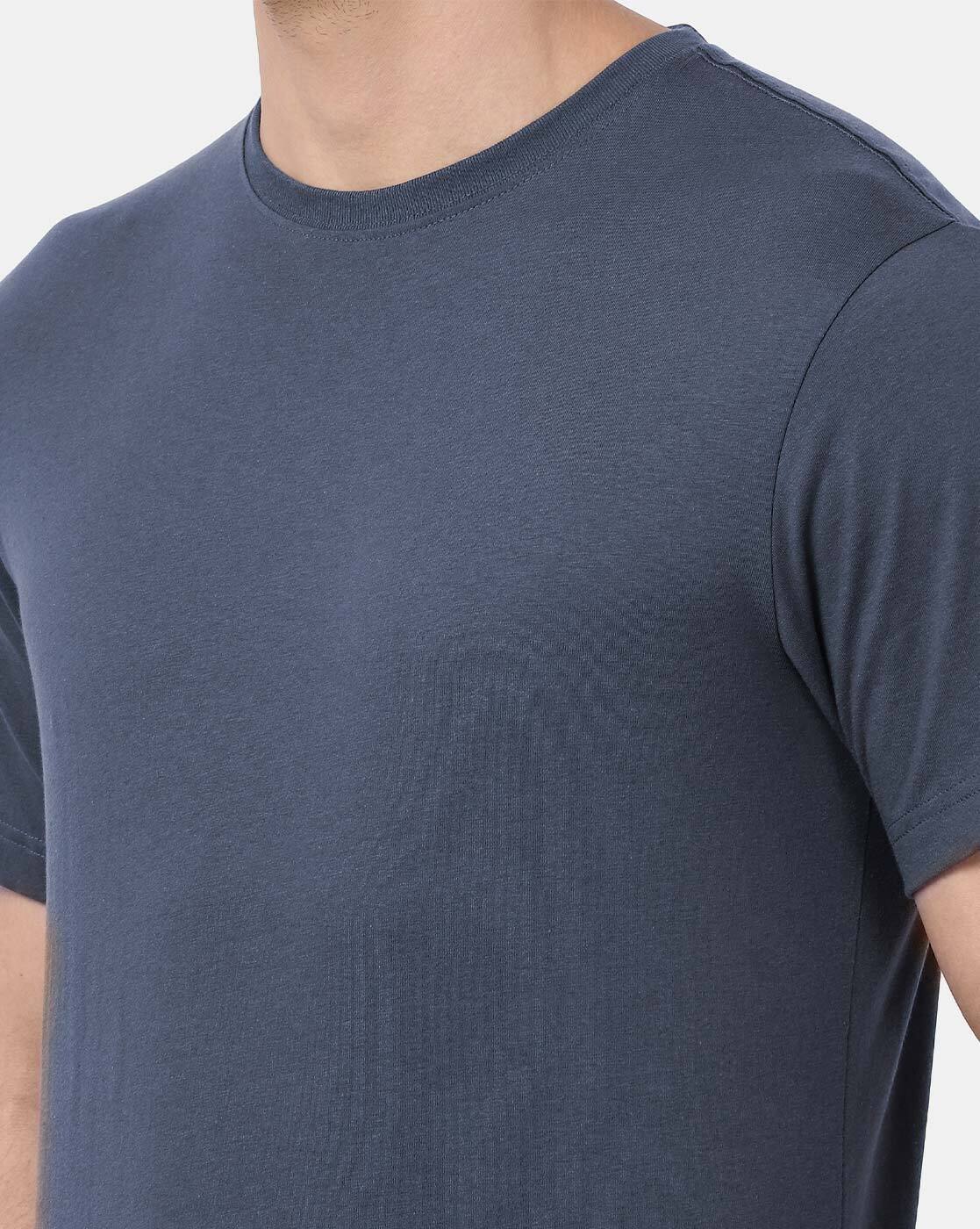 Buy Navy Blue Tshirts for Men by JOCKEY Online