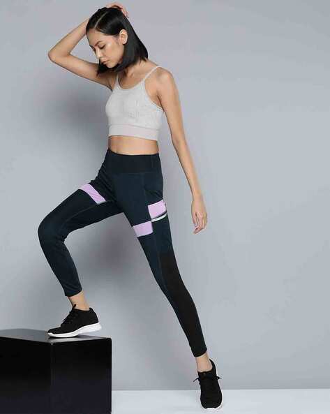 Colour Block Sports Leggings