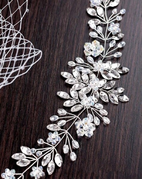 Buy Silver Hair Accessories for Women by Proplady Online