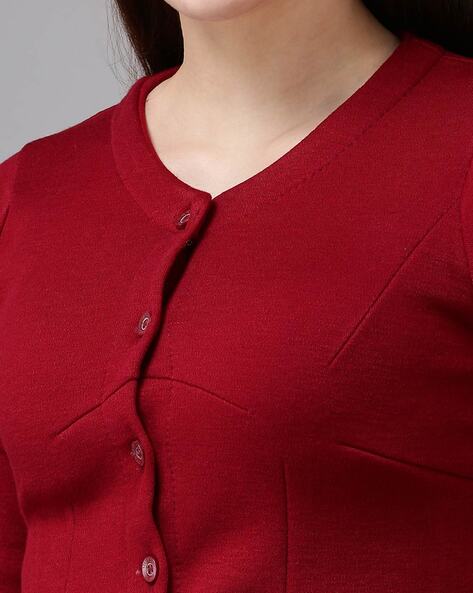 Buy Maroon & Brown Thermal Wear for Women by LUX COTT'S WOOL Online