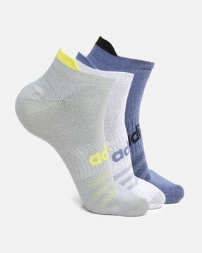adidas Pack Of 3 Abstract Ankle Length Socks-picture-42