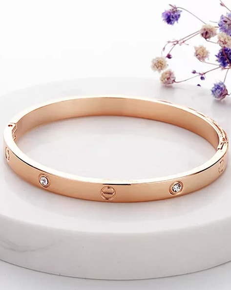 Rose gold deals toggle bracelet