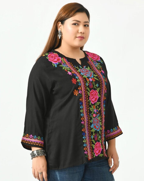 Buy Black Tops for Women by SAAKAA Online