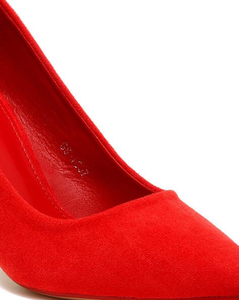 Buy Red Heeled Shoes for Women by Flat n Heels Online