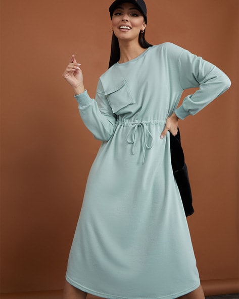 Ajio hotsell midi dresses