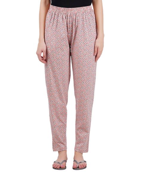 Peach print online pyjamas