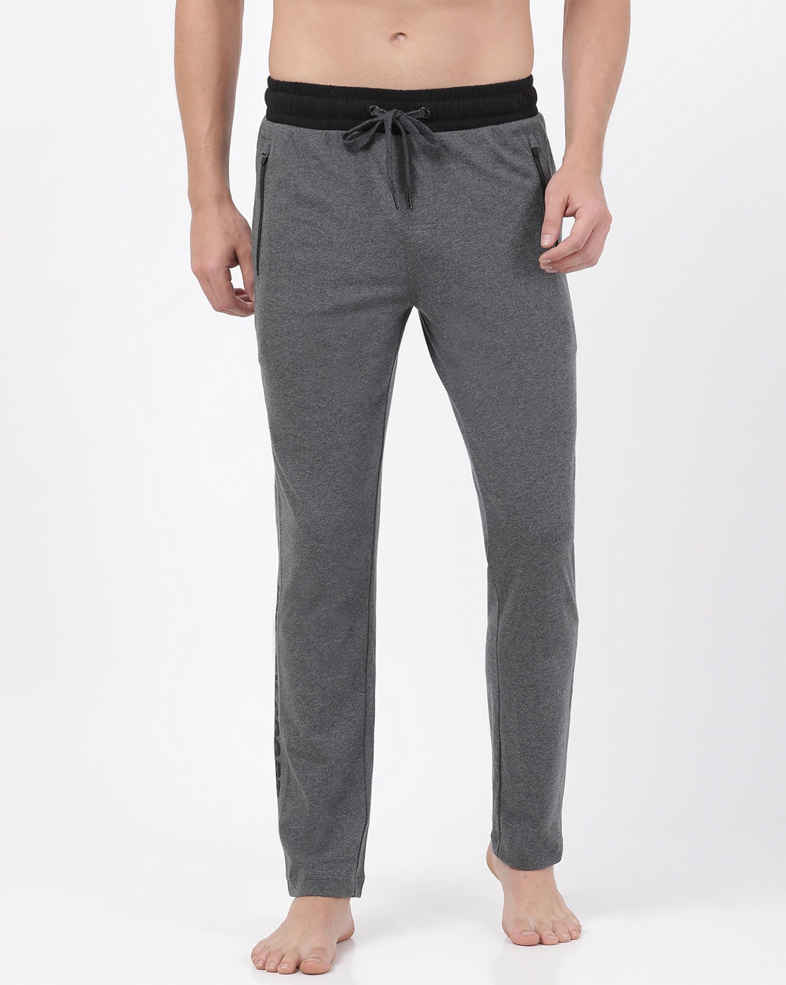 Buy Jockey Grey Solid Track Pants for Men Online @ Tata CLiQ