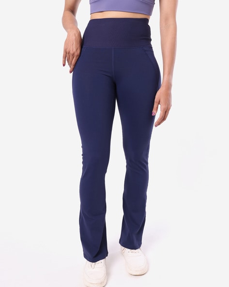 Buy Navy Blue Track Pants for Women by BLISSCLUB Online