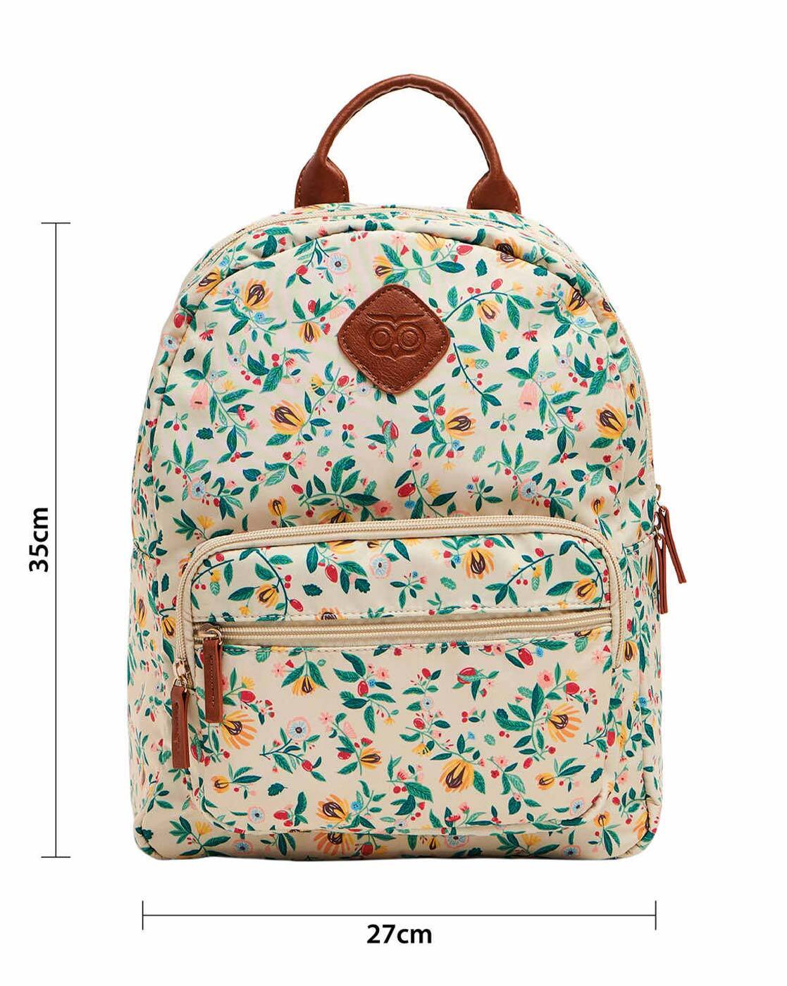 Floral Pattern Handbag Casual Computer Laptop Bag School College Students  Backpack Bag Fits 15.6 Inch Laptop with Multi Ziplock Pocket - China  Backpack and Bag Backpack price | Made-in-China.com