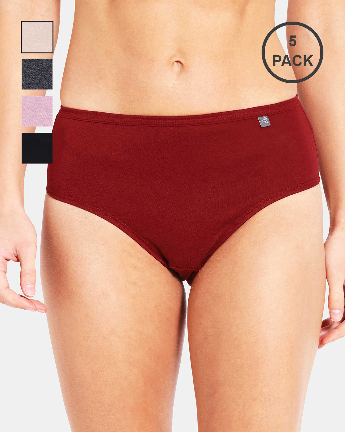 Buy Jockey Panty Hipster 2Pc Pack Dark Assorted Online - Lulu Hypermarket  India