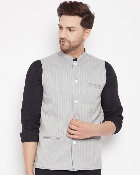 Cheap grey outlet waistcoat