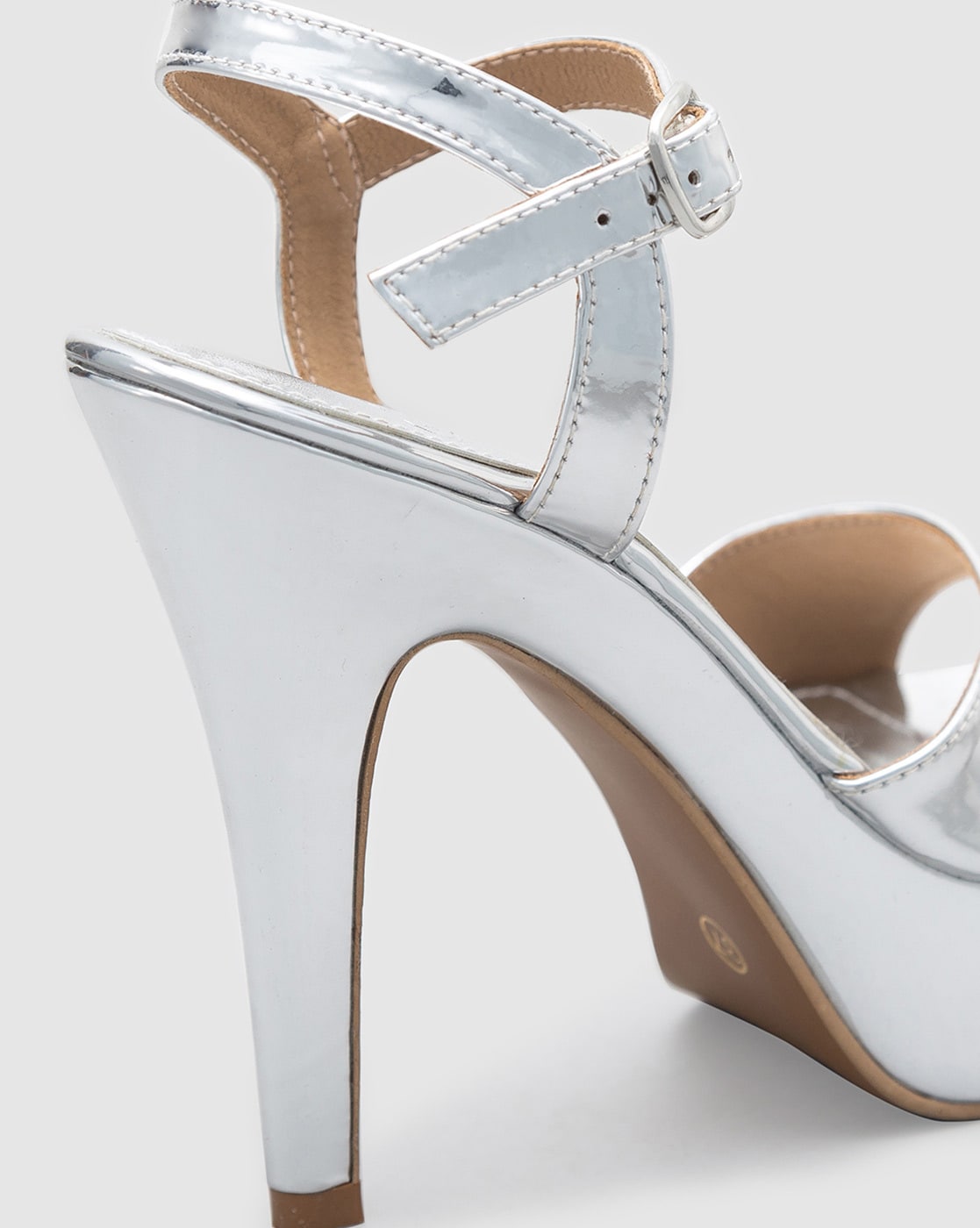 Sparkling Silver Glitter Sparkly Strap Heels With Ankle Strap Platform Pumps  For Weddings, Parties, Cocktail Proms, Quinceaneras, Birthdays 11cm Heel  Height With AB Stones 2022 Collection From Uniquebridalboutique, $85.43 |  DHgate.Com
