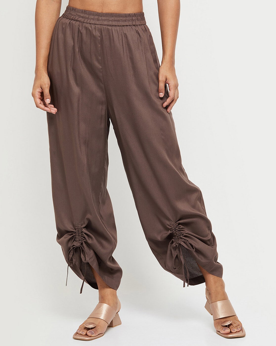 Buy Max Womens Regular Pants NOOSCWPTCHBeigeL at Amazonin