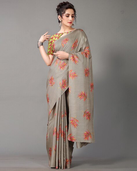 Buy Olive Sarees for Women by Hritika Online