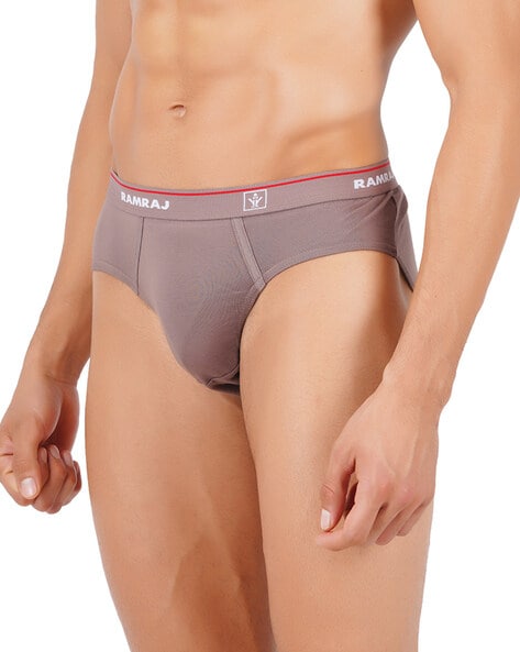 Buy Poomex® Men's Cotton Briefs - Pack of 2 (Assorted Colours