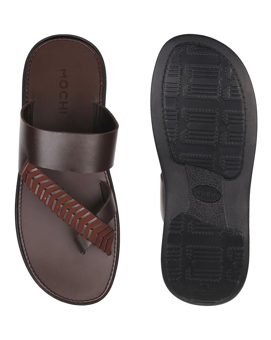 MOCHI J.Fontini Men Tan Leather Sandals (Size Euro45/Uk11) : Amazon.in:  Shoes & Handbags