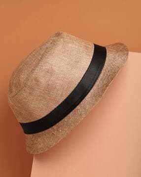 Fedora Hat with Contrast Lace-image-37