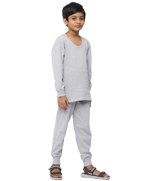 Childrens 2024 thermal pyjamas