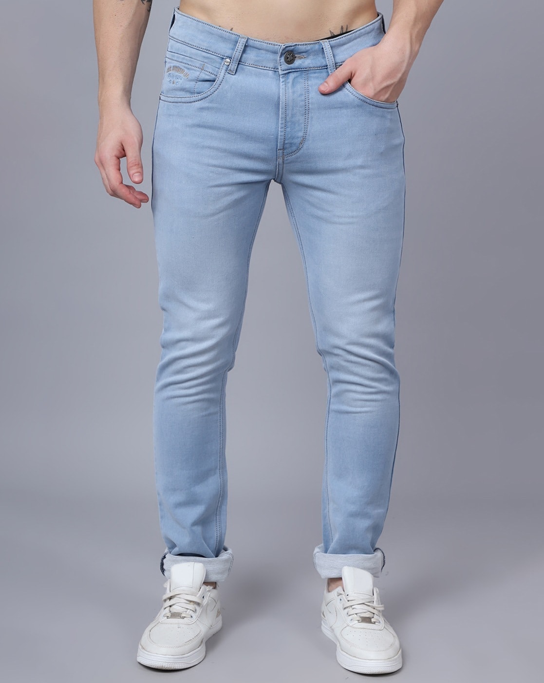 Buy Men Brooklyn Fit Stretchable Jeans Online | Indian Terrain