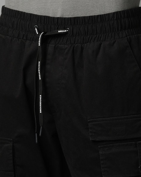 Belted Cargo Pants  Black  Manière De Voir