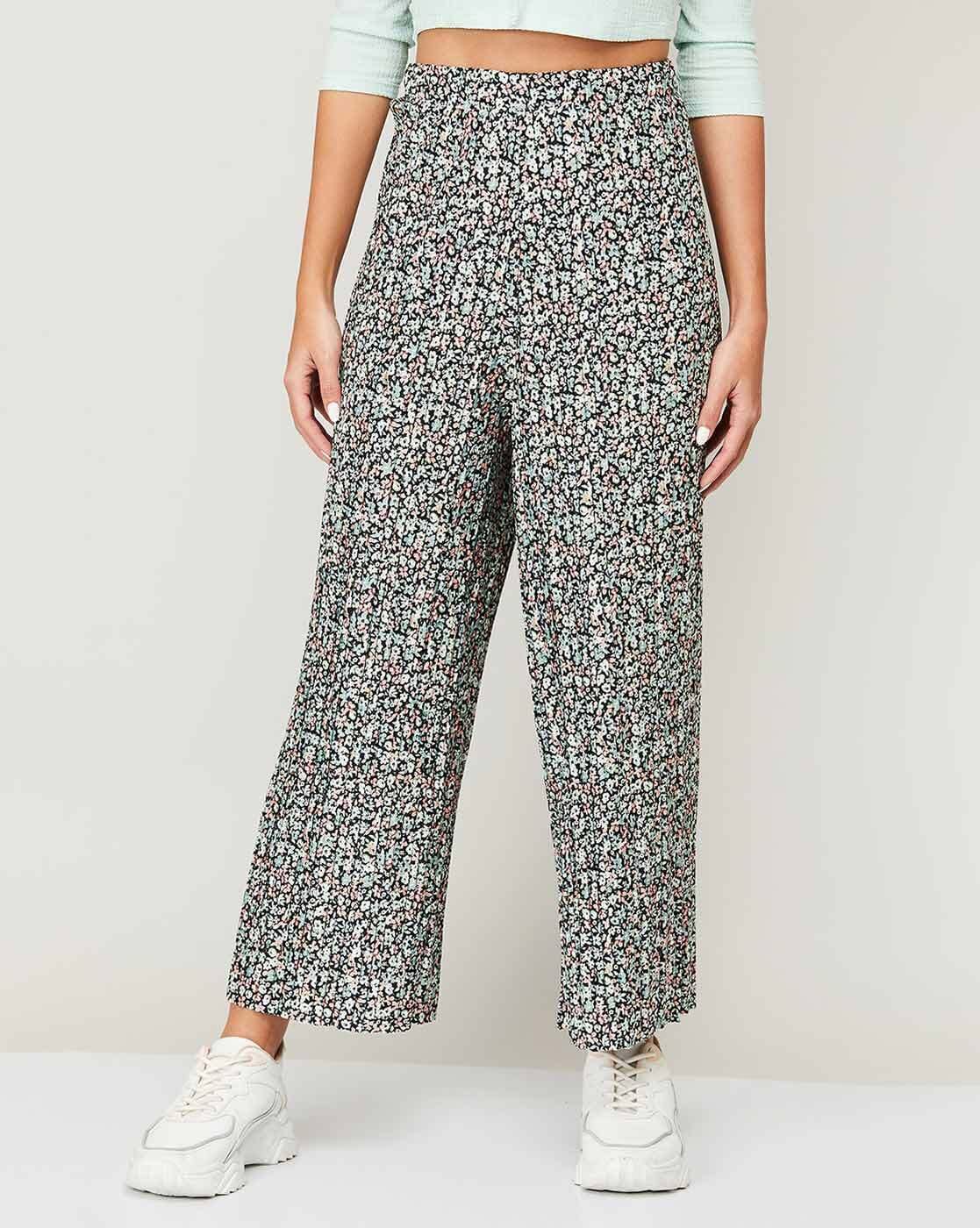 Buy Multicoloured Trousers & Pants for Women by Ginger by Lifestyle Online