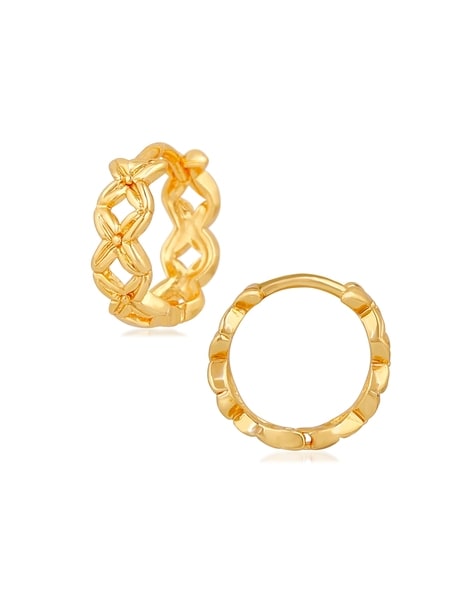 Buy XOIAS Gold Plated Huggie Earring (Women and Girls) Online at Best  Prices in India - JioMart.