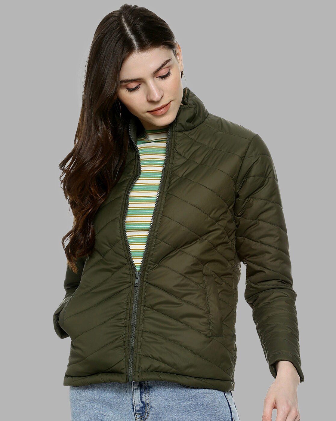 Campus Sutra Women Colourblocked Windcheater Bomber Jacket at Rs 1400.00 |  Classic Bomber Coats, Aviator Jackets, बमवर्षक जैकेट - B.N. Computers,  Thane | ID: 2851565622191