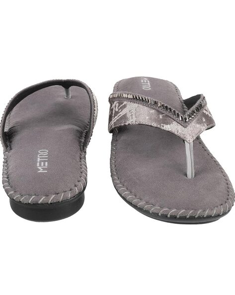 Buy Women Grey Party Sandals Online - Metro Shoes