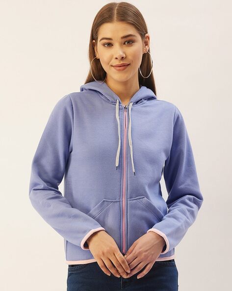 Zip-Front Jacket with Welt Pockets