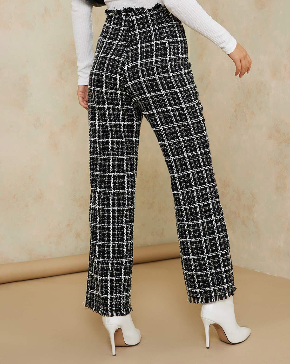 Buy Black Trousers & Pants for Women by Styli Online