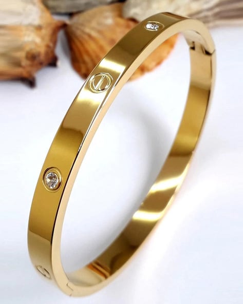 Buy 1.0tcw 18K White Gold Diamond Love Bracelet, Diamond Love Bangle  Bracelet, 18K Solid White Gold Love Bangel Bracelet, Love Bracelet Online  in India - Etsy