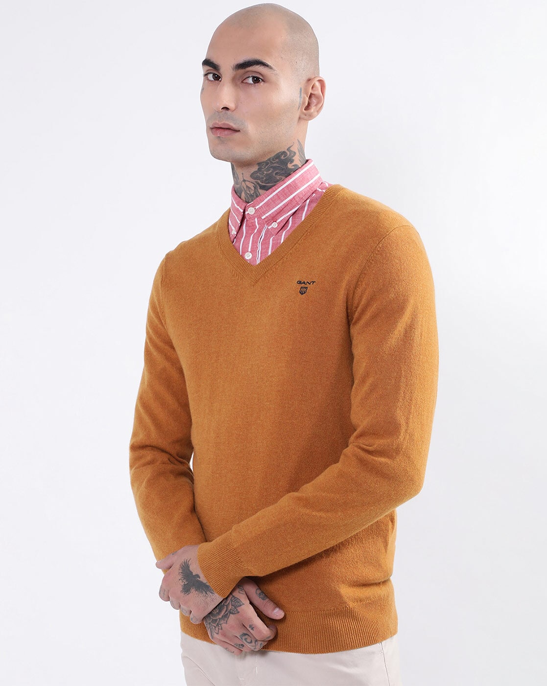 Gant 2024 orange sweater