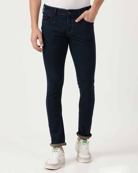 Wrangler Light-Wash Skinny Fit Jeans