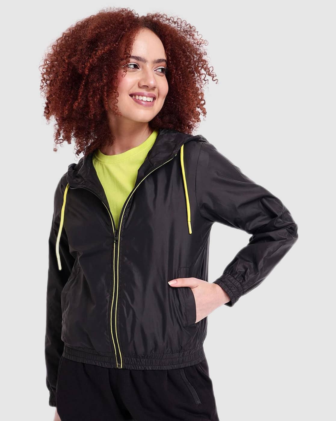 Buy BEWAKOOF Women Windcheater Jacket Online | Ajio.com