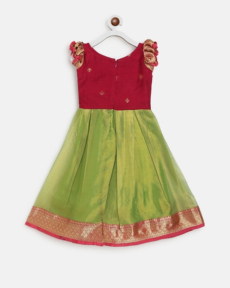 Buy MOW Solid Green Dress for Women  Girls Perfect for Summer at  Amazonin