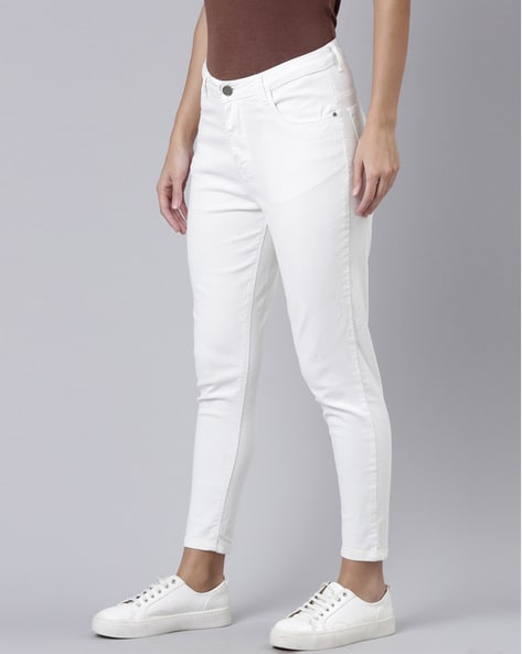 Womens on sale white jeggings